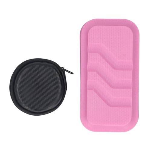 Pilipane Haptic Push Slider Spannung 3 Schicht 6 Stufe Harz tragbares Nicht -Slip -Finger -Handspielzeug mit Fingerspitzen (Lila) von Pilipane