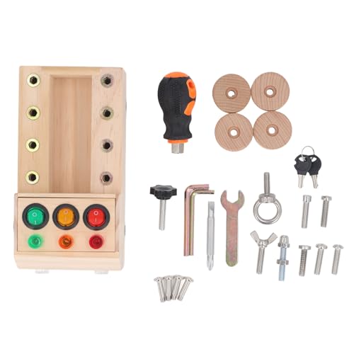 Pilipane Holzauto -Schraubendreherplatine Set lehrreich Montessori Sensorisches Spielzeug geschäftige LKW -Kinder -Werkzeuge für Kleinkinder tragbare Kiefernholz -Lichtschalter Puzzlespiel Pilipane Holzauto -Schraubendreherplatine Set lehrreich Montessori Sensorisches Spielzeug geschäftige LKW -Kinder -Werkzeuge für Kleinkinder tragbare Kiefernholz -Lichtschalter Puzzlespiel von Pilipane