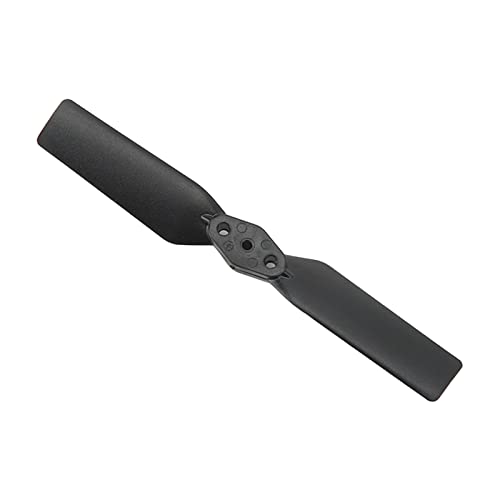 Pilipane Hubschrauber -Schwanzpropeller Ersatz Ersatzteil RC Hubschrauber Rotorblatt für Fliegenflügel FW200 Professionelles Leichter schwarzer Kunststoff 75 mm von Pilipane