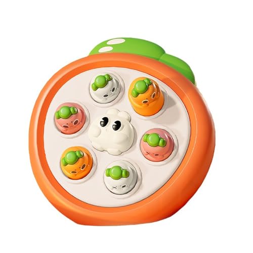 Pilipane Kids Whack Game Toy Cartich radieschenförmige interaktive pädagogische Schlagens Spielzeug für Kleinkinder frühe Lernhandschiff -Koordination Kunststoff sicheres Material Pilipane Kids Whack Game Toy Cartich radieschenförmige interaktive pädagogische Schlagens Spielzeug für Kleinkinder frühe Lernhandschiff -Koordination Kunststoff sicheres Material von Pilipane