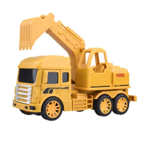 Pilipane Kinder Bauwaggermodell Spielzeug Realistischer technischer Bagger -LKW mit Teleskoparm -Miniatursimulation für Kinder im Innenbereich im Freien im Freien Abs Material 9 x 4,5 x 12 von Pilipane