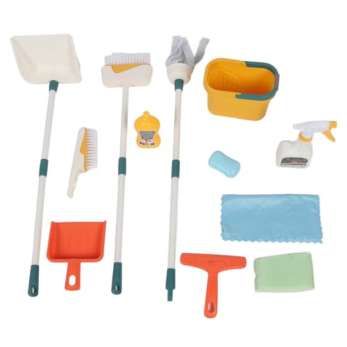 Pilipane Kinderreinigungsset tun vor, Spielzeugspielzeug mit Broom -Mopp -Set für Kleinkinder Realistische Simulation abs Material 27 Teile bewegliche Wagen Design Bildungsrollenspiele Pilipane Kinderreinigungsset tun vor, Spielzeugspielzeug mit Broom -Mopp -Set für Kleinkinder Realistische Simulation abs Material 27 Teile bewegliche Wagen Design Bildungsrollenspiele von Pilipane