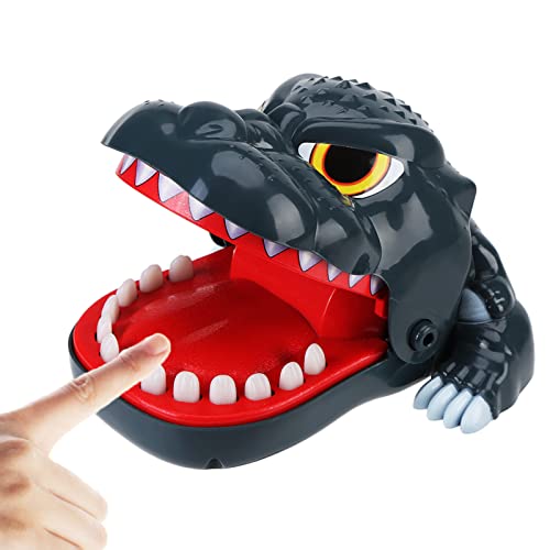 Biss-Finger-Spielzeug,Pilipane Krokodil-Zähne-Spielzeug-Spiel, Neuheit-Krokodil-Mund-Biss-Finger-Spielzeug, für Trick-Spielzeug, lustiges interaktives Kinderfamilienspielzeug von Pilipane