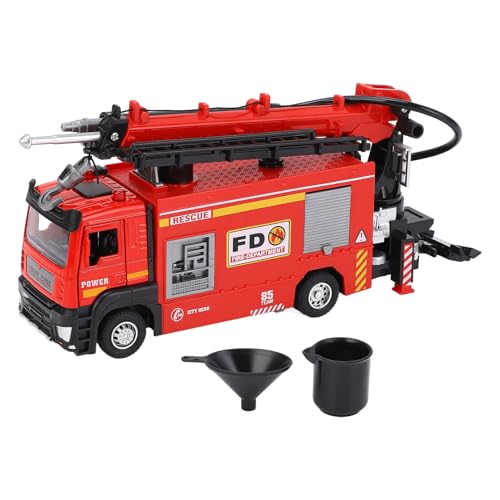 Pilipane Leiter Feuerwehrspielzeug Wassersprühungsfunktion Legierung Spielzeugmodell für Innenräume im Freien im Freien Pilipane Leiter Feuerwehrspielzeug Wassersprühungsfunktion Legierung Spielzeugmodell für Innenräume im Freien im Freien von Pilipane