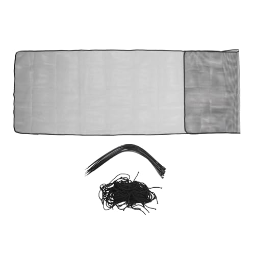 Pilipane Mesh Neting Safety Net Dicke 118,1 x 35,4 -Zoll -Deck Geländer Schutznetz für Balkon Wohnung (Schwarz) von Pilipane