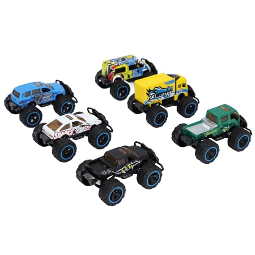 Pilipane Off Road Model Car Toy 6PCS High Simulation Rückenfahrzeug Set Haltbares Plastik exquisites Design für Kinder im Freien im Freien Pilipane Off Road Model Car Toy 6PCS High Simulation Rückenfahrzeug Set Haltbares Plastik exquisites Design für Kinder im Freien im Freien von Pilipane