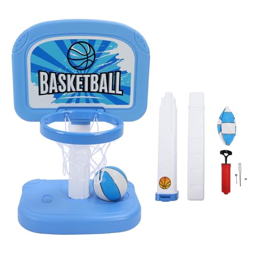 Pilipane Pool Basketball Hoop Verstellbare Höhe Interaktives Basketballspiel am Pool mit 2 Bällen Pumpe für Kinder im Innenbereich im Freien Pilipane Pool Basketball Hoop Verstellbare Höhe Interaktives Basketballspiel am Pool mit 2 Bällen Pumpe für Kinder im Innenbereich im Freien von Pilipane