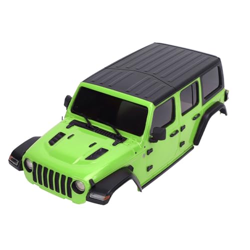 Pilipane RC Body Shell Kunststoff 1/24 RC Car Hartkörperschale Abdeckung für axiale SCX24 DIY -Upgrade Teile Premium Haltbar Modern Style Fernbedienung Car Accessoire (Grün) von Pilipane