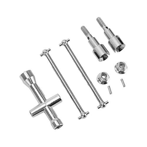 Pilipane RC Heckantriebswelle hohe Härte Stahl rostfester direkter Ersatz für SCY 16101 16102 16103 16201pro 1/16 RC -Auto leistungsstarke Getriebeffekte von Pilipane