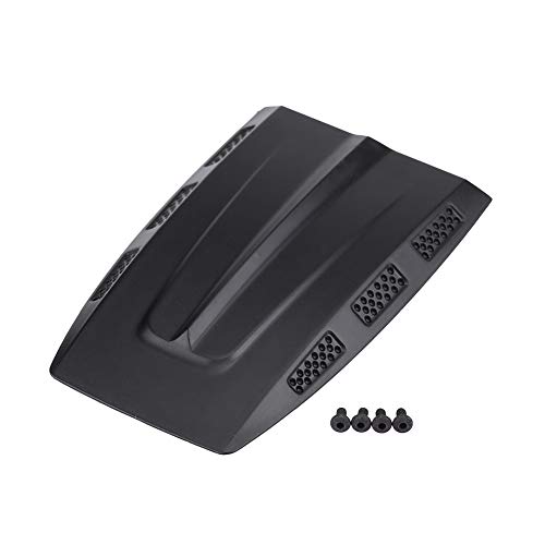 Pilipane RC -Motorabdeckung Hochwertiges haltbares leichte Simulation Zubehör für SCX10 1/10 Skala RC Crawler Black Plastic 10.5 * 7cm von Pilipane
