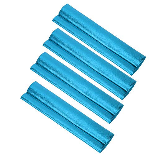 Pilipane Stoffabsorber Staubdichte Abdeckungen Für 1/10 RC Auto Blau Rot Leicht 4St(Blau) von Pilipane