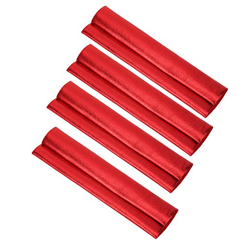 Pilipane Stoffabsorber Staubdichte Abdeckungen Für 1/10 RC Auto Blau Rot Leicht 4St(Rot) von Pilipane