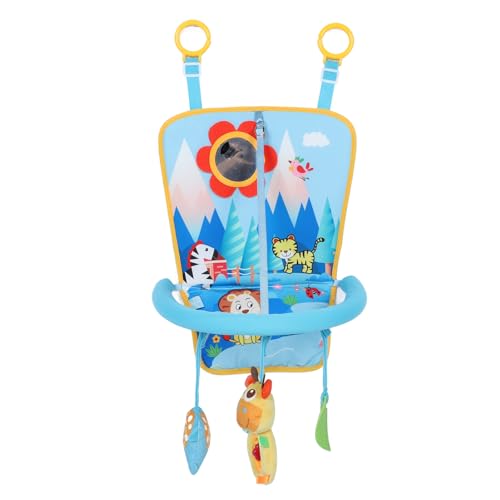 Pilipane Verstellbares hinteres Autositz Spielen Spielzeug farbenfrohes frühes Lernen sensorisches Spielzeug tragbares Babyauto -Sitzspielzeug für Säuglinge und Kleinkinder Weiche (Typ b) von Pilipane