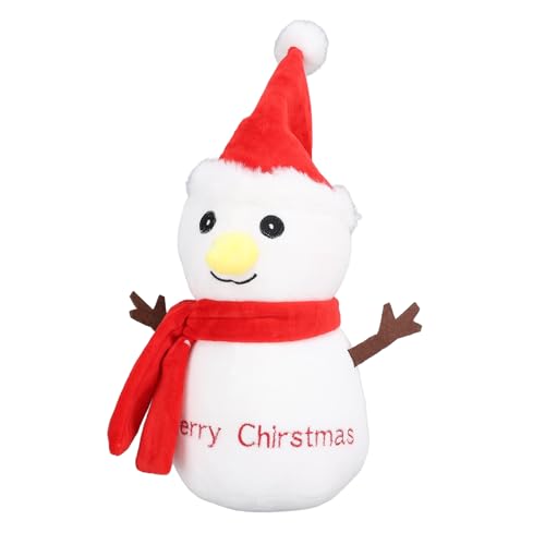 Pilipane Weihnachten Snowman Plüschspielzeug glühend singende Schneemann -Stoffspielzeug Weihnachtsdekoration Doll für Weihnachten Pilipane Weihnachten Snowman Plüschspielzeug glühend singende Schneemann -Stoffspielzeug Weihnachtsdekoration Doll für Weihnachten von Pilipane