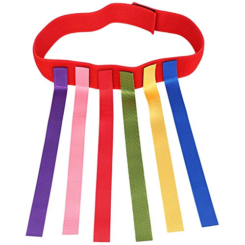 Pull Tail Game Band Bildungsspaß Spielzeug für Kindergärtner Kinder Elastic Armband Buntes Band Set von Pilipane