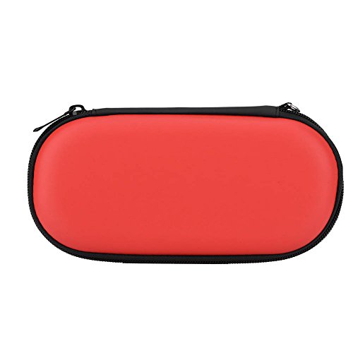 Schützende Hartschalen-Reisetasche Für PS Vita, Kompakte Aufbewahrungslösung Mit Netztasche(Red) von Pilipane
