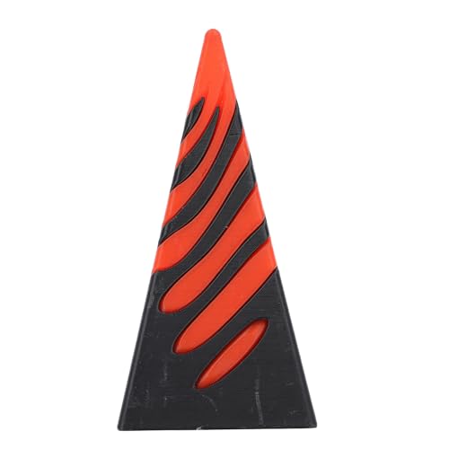 Unmögliche Pyramid -Passthrough -Angst -Linderung Multifunktionaler Schreibtische Spielzeugstress RELIVE 3D -Gedruckter Spiralkegel für Arbeitsstudie (Rot Schwarz) von Pilipane