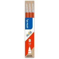 PILOT PEN 2259002F FriXion Ball 1.0 Mine rot 3er Set Tintenrollerminen von Pilot