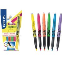 PILOT PEN 4136SG6 Textmarker FriXion Light - 6er Set Violett, Blau, Orange, Grün, Pink, Gelb PILOT PEN 4136SG6 Textmarker FriXion Light - 6er Set Violett, Blau, Orange, Grün, Pink, Gelb von Pilot