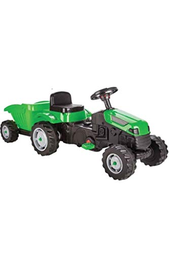 PILSAN Pilsan07 316 Active Pedal Traktor & Anhänger-Grün, 143 x 51 x 51 cm PILSAN Pilsan07 316 Active Pedal Traktor & Anhänger-Grün, 143 x 51 x 51 cm von Pilsan