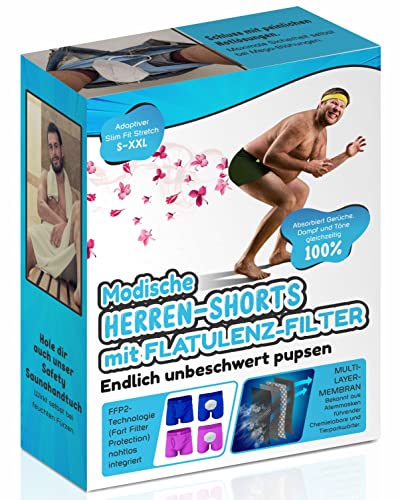 PimpMyPresent Scherz-Geschenkverpackung „Herren-Furz-Shorts“, Prank-Box für Dein richtiges Geschenk (Geschenkverpackung! Keine Short enthalten!) von PimpMyPresent