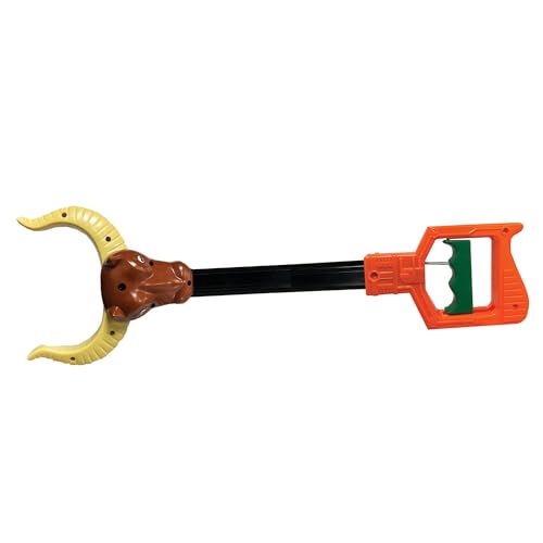 Pincher Pals - Longhorn-Kuh von Deluxebase Jumbo-Größe Handgreifer Spielzeug für Kinder Lustiges Krallenspielzeug, das fantastische Bauernhof-Geschenke macht! Pincher Pals - Longhorn-Kuh von Deluxebase Jumbo-Größe Handgreifer Spielzeug für Kinder Lustiges Krallenspielzeug, das fantastische Bauernhof-Geschenke macht! von Pincher Pals