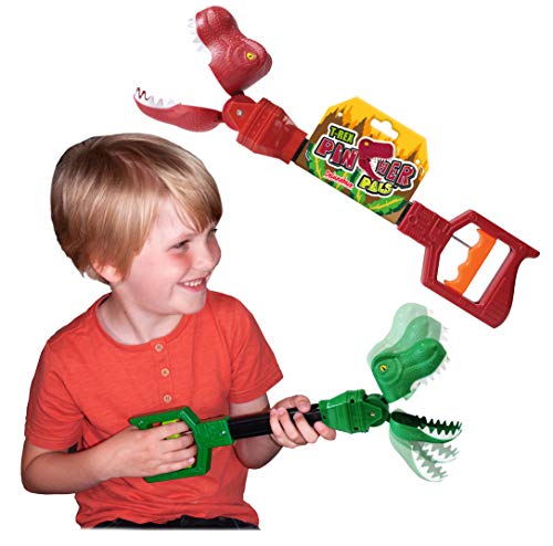 Pincher Pals - T-Rex von Deluxebase. Extra großes Greifzangen Spielzeug für Kinder. Spaßiges Greifzangenspielzeug, das perfekte Dinosaurier Geschenk! Pincher Pals - T-Rex von Deluxebase. Extra großes Greifzangen Spielzeug für Kinder. Spaßiges Greifzangenspielzeug, das perfekte Dinosaurier Geschenk! von Pincher Pals