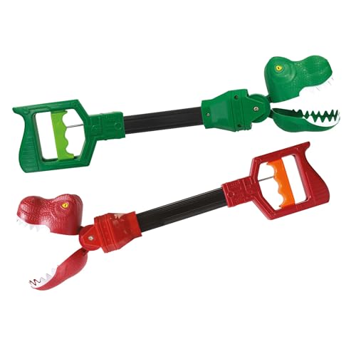 Pincher Pals - T-Rex von Deluxebase. Extra großes Greifzangen Spielzeug für Kinder. Spaßiges Greifzangenspielzeug, das perfekte Dinosaurier Geschenk! von Pincher Pals