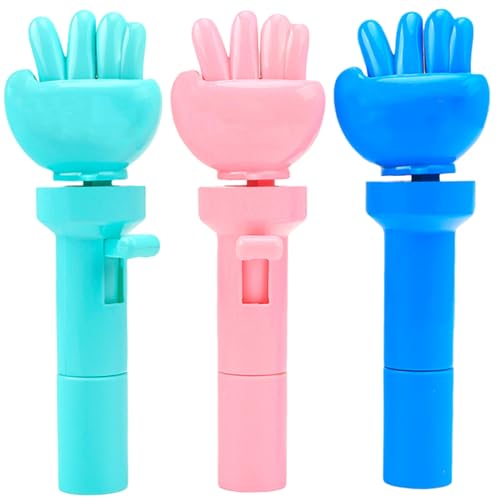 3pcs Rock Paper Scissors Spielzeug sicher und lustig Handheld Rock Paper Scissors Spiele Entertainment Interaktive Spielzeugfinger Raten für Home Party, zufällige Farbe 3pcs Rock Paper Scissors Spielzeug sicher und lustig Handheld Rock Paper Scissors Spiele Entertainment Interaktive Spielzeugfinger Raten für Home Party, zufällige Farbe von Pineeseatile