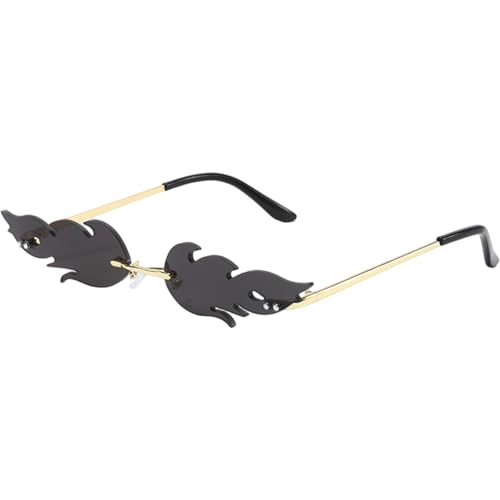 Flamm Sonnenbrille, Flammgläser Neuheit Sonnenbrille einzigartige Formbrillen Foto Requisite Fashion Party Spielzeug Kinder Erwachsene Frauen Damen Kostümzubehör Flamm Sonnenbrille, Flammgläser Neuheit Sonnenbrille einzigartige Formbrillen Foto Requisite Fashion Party Spielzeug Kinder Erwachsene Frauen Damen Kostümzubehör von Pineeseatile