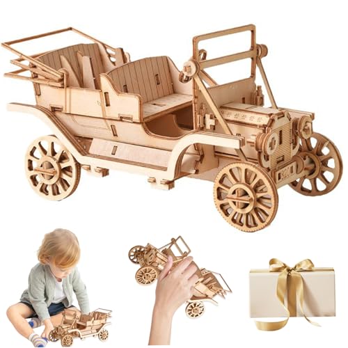 Modellauto -Kits, 3D -Puzzle mit klar von Pineeseatile