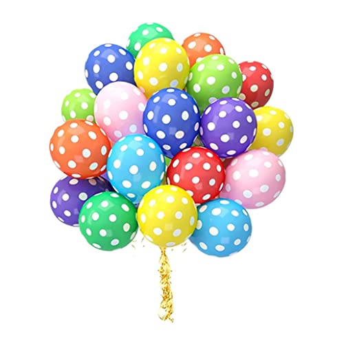 Osterpolka Punktballon 12 -Zoll -Verschiedener Farb -Latex -Luftballons Osterparty Dekoration 50pcs Ballon von Pineeseatile