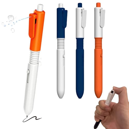 Pineeseatile 4pcs Wasserpistole, stiftförmige Wasserpistole Streichspielzeug 2 in 1 lustigen Streicherziehbar mit Sprühfunktion für das Schulbüro Pineeseatile 4pcs Wasserpistole, stiftförmige Wasserpistole Streichspielzeug 2 in 1 lustigen Streicherziehbar mit Sprühfunktion für das Schulbüro von Pineeseatile