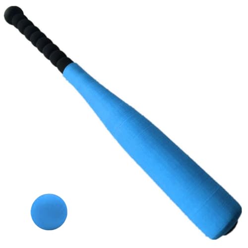Pineeseatile Baseballschläger mit Ball, 21 Zoll Soft Eva Foam Baseballfledermaus mit Nicht -Slip -Griff, Bildungsset und Ball -Set für Kindergeschenke, Schaum von Pineeseatile