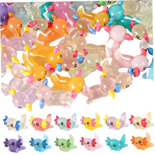 Pineeseatile Mini Axolotl, Mini -Harz Axolotl 64pcs niedlich & Cartoon Luminous DIY freundliche dekorative Harztiere für Bonsai Pool Dollhouse Aquarium Tabletop, zufällige Farbe Pineeseatile Mini Axolotl, Mini -Harz Axolotl 64pcs niedlich & Cartoon Luminous DIY freundliche dekorative Harztiere für Bonsai Pool Dollhouse Aquarium Tabletop, zufällige Farbe von Pineeseatile