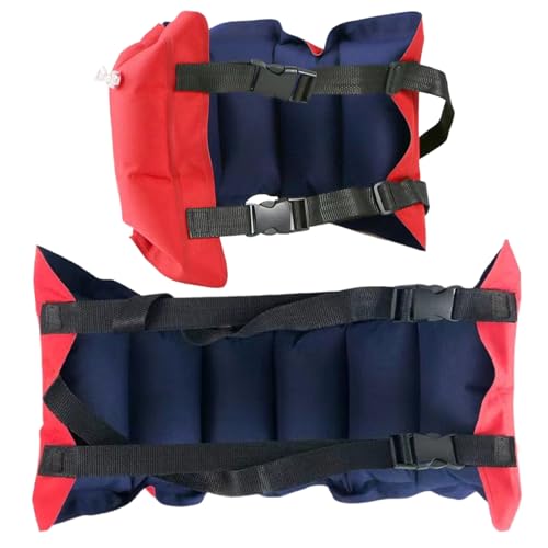 Schwimmgürtel, 2pcs Schwimmgürtel für Kinder aufblasbar und leckfestes Nylon Schwimmen mit Schnallengurt & Ventil 29x11 Wiederverwendbares Flotationsgerät zum Trainingslernen Schwimmgürtel, 2pcs Schwimmgürtel für Kinder aufblasbar und leckfestes Nylon Schwimmen mit Schnallengurt & Ventil 29x11 Wiederverwendbares Flotationsgerät zum Trainingslernen von Pineeseatile