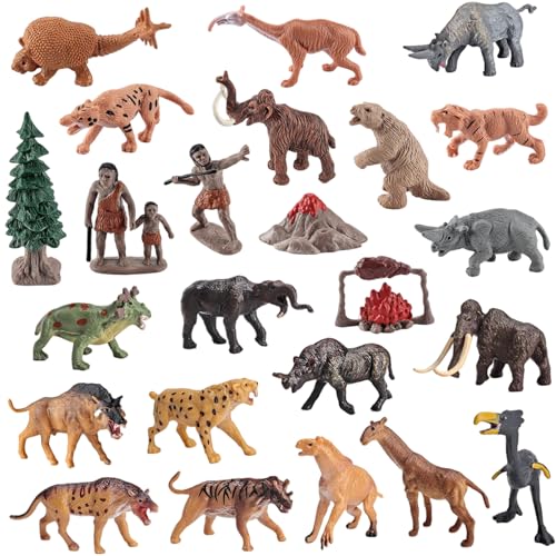 Pineeseatile Tierfiguren, 24pcs/festgelegte Tierfiguren, realistische kognitive Simulation Prähistorisches Spielzeug, Desktop -Dekoration Eductional Toy für Kinder Jungen Geschenke Pineeseatile Tierfiguren, 24pcs/festgelegte Tierfiguren, realistische kognitive Simulation Prähistorisches Spielzeug, Desktop -Dekoration Eductional Toy für Kinder Jungen Geschenke von Pineeseatile