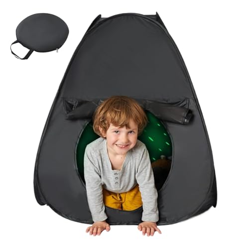 Sensorisches Zelt faltbar & tragbares Black -Out -Zelt leicht zu rechnen, um die Eckkinder im Innenbereich zu lindern, um die Stressangst von Kindern lindern und den Fokus 31x31x35 Zoll, Black Out Sensorisches Zelt faltbar & tragbares Black -Out -Zelt leicht zu rechnen, um die Eckkinder im Innenbereich zu lindern, um die Stressangst von Kindern lindern und den Fokus 31x31x35 Zoll, Black Out von Pineeseatile