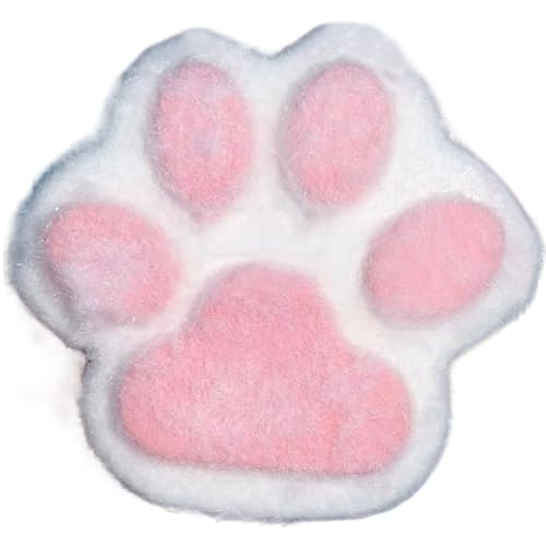 Stresstball süße Katzenpfoten Squish -Kugeln 5, 9 Zoll großes Zappel -Squeeze -Spielzeug weiche und sichere Silikon -sensorische Kugeln mit stressfreier Oberflächenspannungsspielzeug für Erwachsene Ki von Pineeseatile