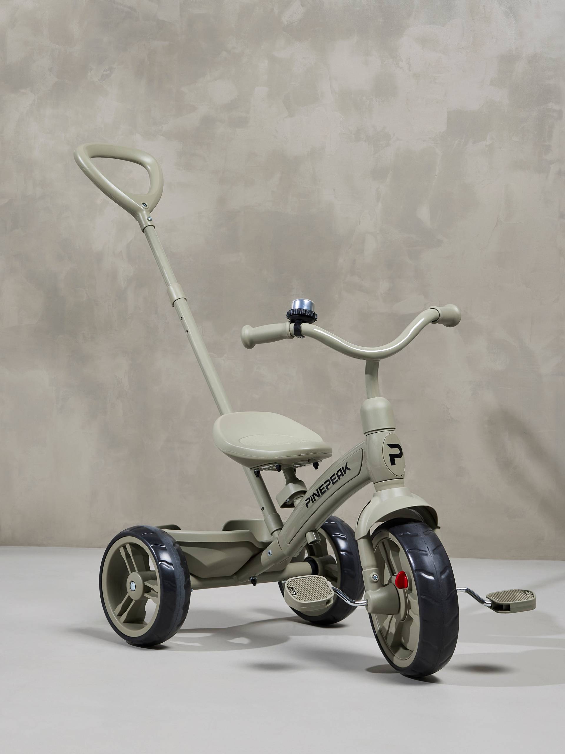 Pinepeak Mono Tri 2-in-1 Dreirad, Olivgrün von Pinepeak