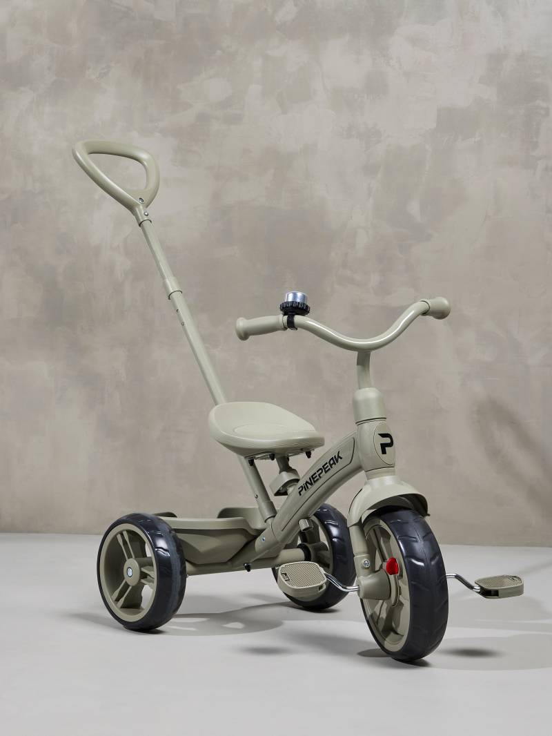 Pinepeak Mono Tri 2-in-1 Dreirad, Olivgrün von Pinepeak