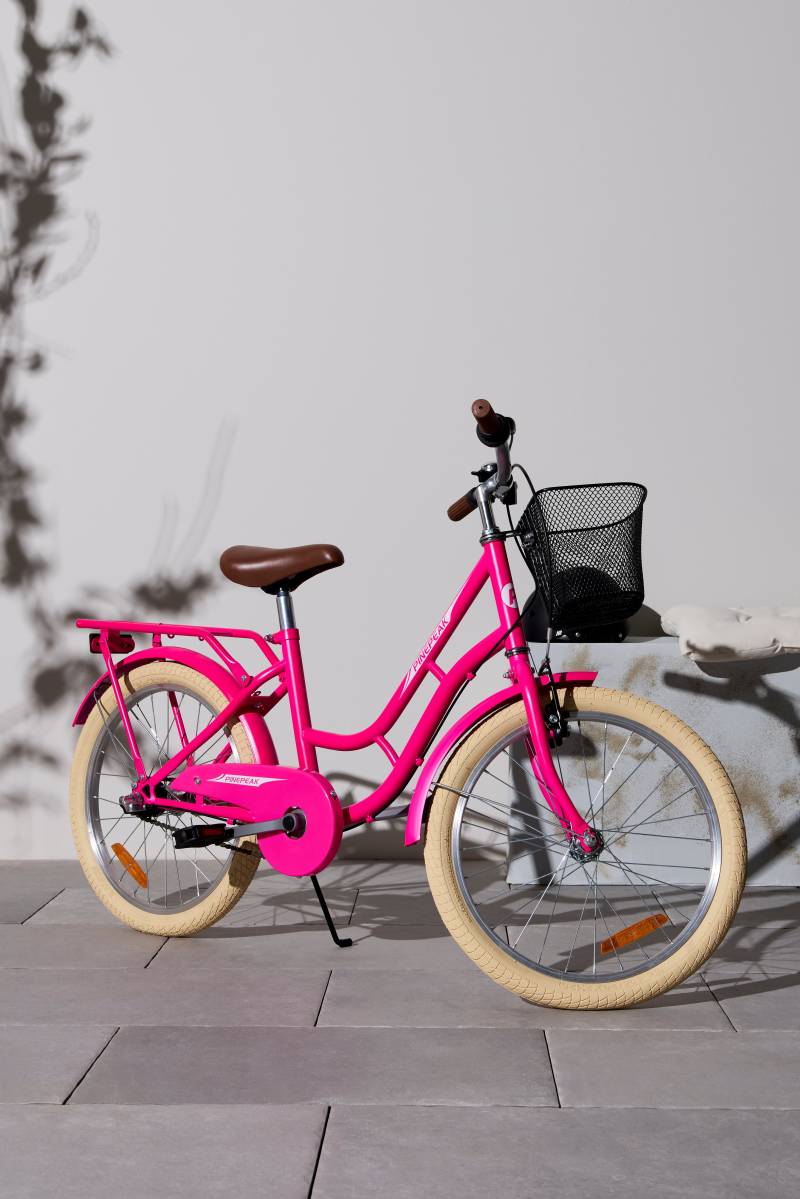 Pinepeak Retro City Kinderfahrrad 20 Zoll, Dunkelrosa Pinepeak Retro City Kinderfahrrad 20 Zoll, Dunkelrosa von Pinepeak