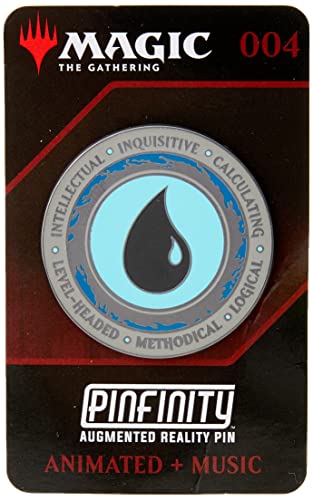 Pinfinity PFMTG004 Magic The Gathering-Blue Mana Crest Augmented Reality Pin, blau, S Pinfinity PFMTG004 Magic The Gathering-Blue Mana Crest Augmented Reality Pin, blau, S von Pinfinity