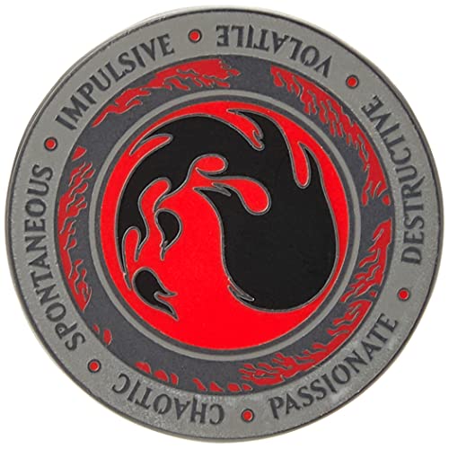 Magic The Gathering - Red Mana Crest Augmented Reality Pin Magic The Gathering - Red Mana Crest Augmented Reality Pin von Pinfinity