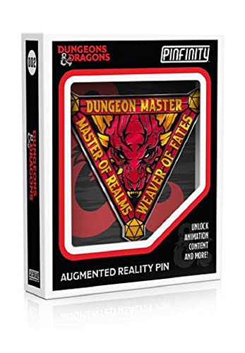 Pinfinity PFDD002 Dungeons & Dragons-Dungeon Master Augmented Reality Pin von Pinfinity