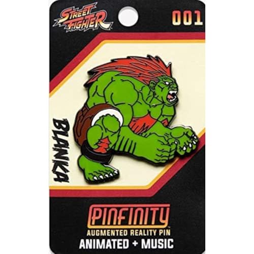 Pinfinity PFSF001 Street Fighter-Blanka-Augmented Reality Pin von Pinfinity