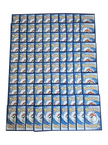 100 Original Pokemon Karten inkl. 8 Glitzer Holo Karten - Deutsch - Sammelkarten Set Pokémon Karten Gold Pingianer von Pingianer