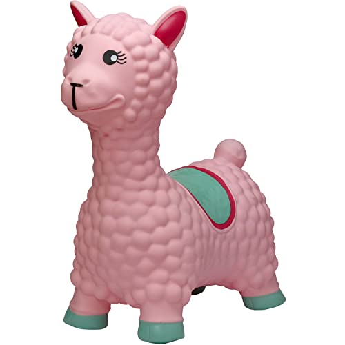 Pink Papaya Hüpftier Lama Heidi, Hüpf-Pferd ab 3 Jahren, bis 50 kg, aufblasbares Kinder Hüpfspielzeug BPA frei inkl. Pumpe Pink Papaya Hüpftier Lama Heidi, Hüpf-Pferd ab 3 Jahren, bis 50 kg, aufblasbares Kinder Hüpfspielzeug BPA frei inkl. Pumpe von Pink Papaya