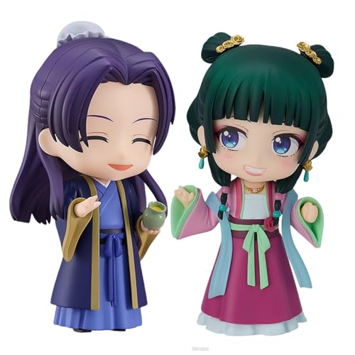2PCS Anime Maomao Figur Jinshi Actionfigur - 10cm Maomao Artikel Jinshi Figure PVC Modell Statue Sammlung Home Desktop Dekoration Geschenke für Fans 2PCS Anime Maomao Figur Jinshi Actionfigur - 10cm Maomao Artikel Jinshi Figure PVC Modell Statue Sammlung Home Desktop Dekoration Geschenke für Fans von Pinloo