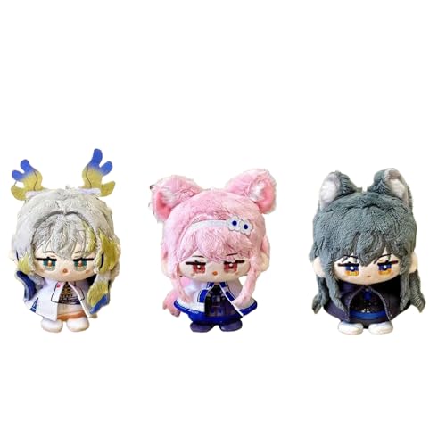 3PCS Anime Texas Soft Figur Lin Schlüsselanhänger SHU Schultasche Anhänger PP Cotton Texas Anhänger Tasche Dekoration Geschenke für Fans 3PCS Anime Texas Soft Figur Lin Schlüsselanhänger SHU Schultasche Anhänger PP Cotton Texas Anhänger Tasche Dekoration Geschenke für Fans von Pinloo